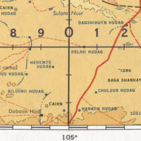 How do I use a Lambert Conformal Conic Map in ExpertGPS?