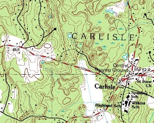 United States Map Topographical