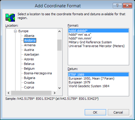 ExpertGPS is a batch coordinate converter for Andorran GPS, GIS, and CAD coordinate formats.