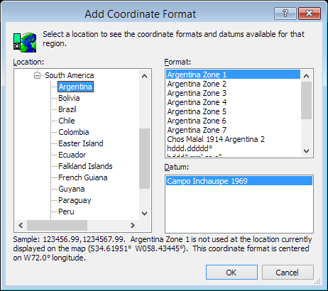ExpertGPS is a batch coordinate converter for Argentin GPS, GIS, and CAD coordinate formats.