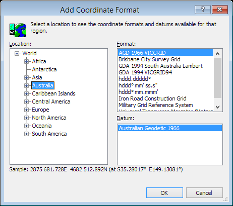 ExpertGPS is a batch coordinate converter for Australian GPS, GIS, and CAD coordinate formats.