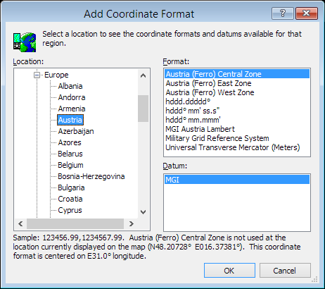 ExpertGPS is a batch coordinate converter for Austrian GPS, GIS, and CAD coordinate formats.