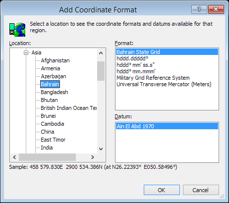 ExpertGPS is a batch coordinate converter for Bahraini GPS, GIS, and CAD coordinate formats.