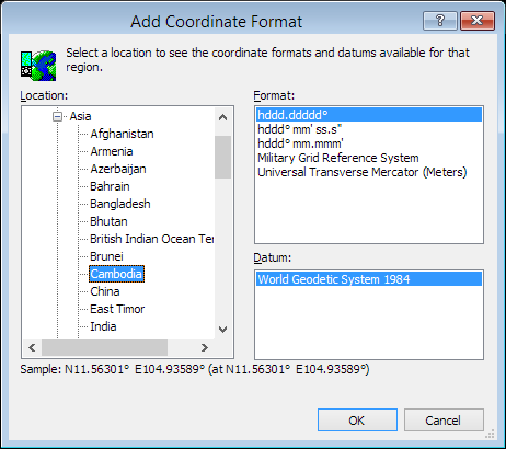 ExpertGPS is a batch coordinate converter for Cambodian GPS, GIS, and CAD coordinate formats.