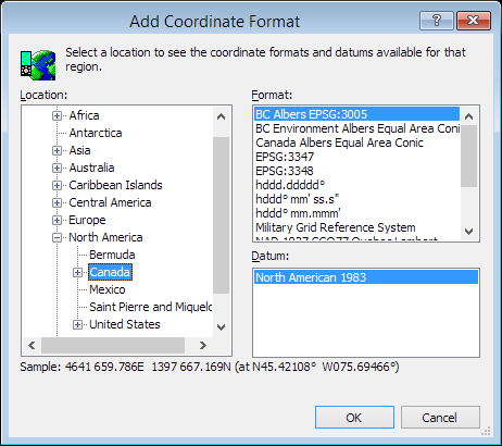 ExpertGPS is a batch coordinate converter for Canadian GPS, GIS, and CAD coordinate formats.