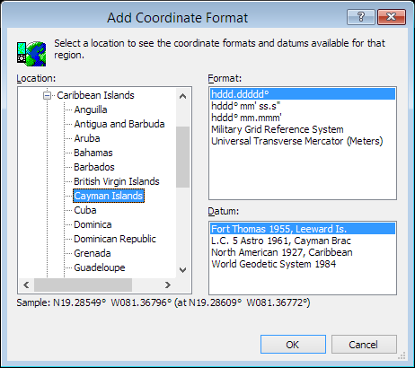 ExpertGPS is a batch coordinate converter for Caymanian GPS, GIS, and CAD coordinate formats.