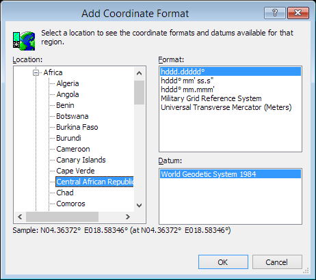 ExpertGPS is a batch coordinate converter for Central African GPS, GIS, and CAD coordinate formats.