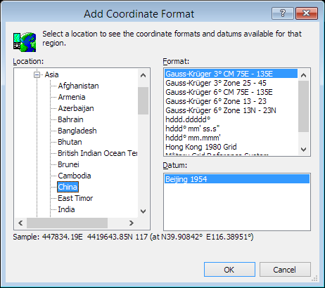 ExpertGPS is a batch coordinate converter for Chinese GPS, GIS, and CAD coordinate formats.