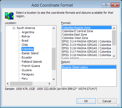 ExpertGPS is a batch coordinate converter for Colombian GPS, GIS, and CAD coordinate formats.