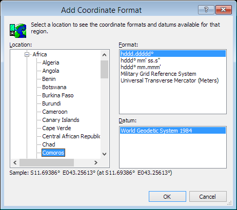 ExpertGPS is a batch coordinate converter for Comorian GPS, GIS, and CAD coordinate formats.