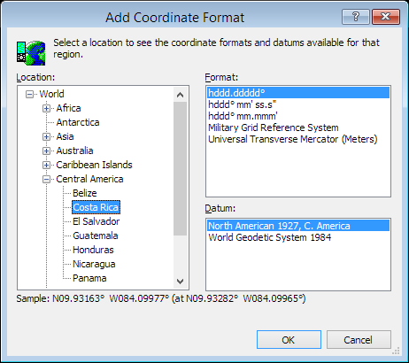 ExpertGPS is a batch coordinate converter for Costa Rican GPS, GIS, and CAD coordinate formats.