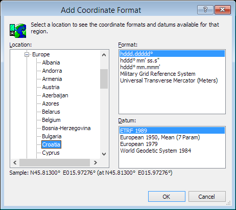 ExpertGPS is a batch coordinate converter for Croatian GPS, GIS, and CAD coordinate formats.