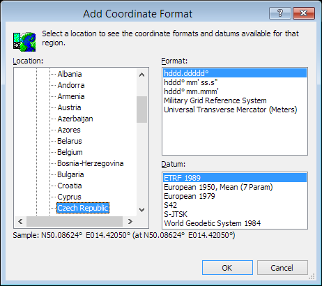 ExpertGPS is a batch coordinate converter for Czech GPS, GIS, and CAD coordinate formats.