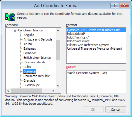 ExpertGPS is a batch coordinate converter for Dominican GPS, GIS, and CAD coordinate formats.
