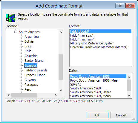 ExpertGPS is a batch coordinate converter for Ecuadorian GPS, GIS, and CAD coordinate formats.