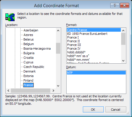 ExpertGPS is a batch coordinate converter for French GPS, GIS, and CAD coordinate formats.