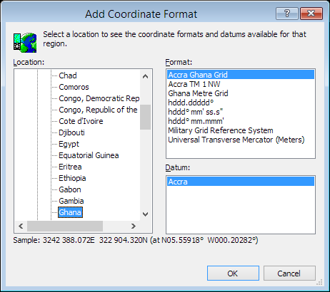 ExpertGPS is a batch coordinate converter for Ghanaian GPS, GIS, and CAD coordinate formats.