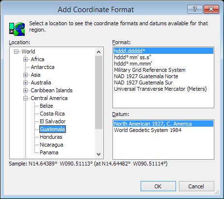ExpertGPS is a batch coordinate converter for Guatemalan GPS, GIS, and CAD coordinate formats.