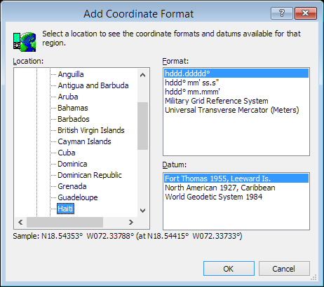 ExpertGPS is a batch coordinate converter for Haitian GPS, GIS, and CAD coordinate formats.