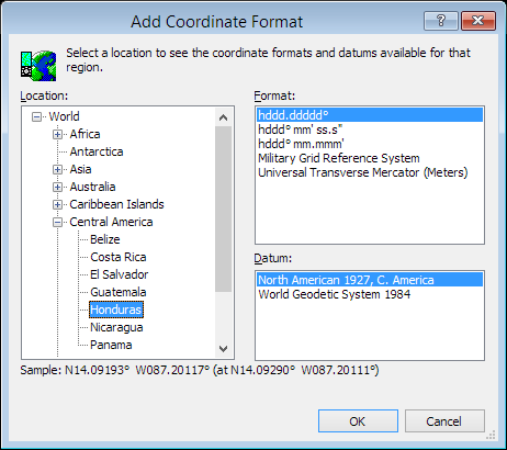 ExpertGPS is a batch coordinate converter for Honduran GPS, GIS, and CAD coordinate formats.