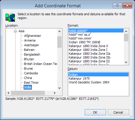 ExpertGPS is a batch coordinate converter for Indian GPS, GIS, and CAD coordinate formats.