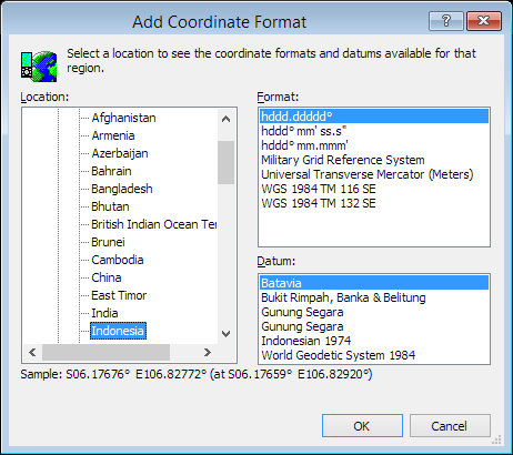 ExpertGPS is a batch coordinate converter for Indonesian GPS, GIS, and CAD coordinate formats.