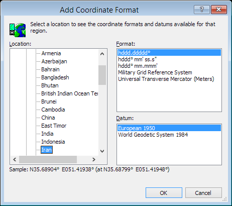 ExpertGPS is a batch coordinate converter for Irania GPS, GIS, and CAD coordinate formats.