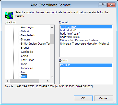 ExpertGPS is a batch coordinate converter for Iraqi GPS, GIS, and CAD coordinate formats.