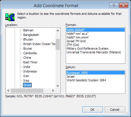 ExpertGPS is a batch coordinate converter for Israeli GPS, GIS, and CAD coordinate formats.