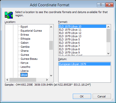 ExpertGPS is a batch coordinate converter for Libyan GPS, GIS, and CAD coordinate formats.