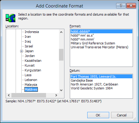 ExpertGPS is a batch coordinate converter for Maldivian GPS, GIS, and CAD coordinate formats.