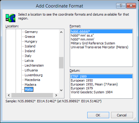 ExpertGPS is a batch coordinate converter for Maltese GPS, GIS, and CAD coordinate formats.