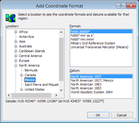 ExpertGPS is a batch coordinate converter for Mexican GPS, GIS, and CAD coordinate formats.