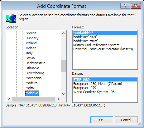 ExpertGPS is a batch coordinate converter for Moldovan GPS, GIS, and CAD coordinate formats.