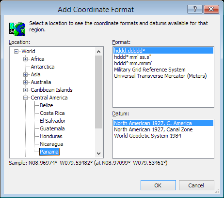 ExpertGPS is a batch coordinate converter for Panamanian GPS, GIS, and CAD coordinate formats.