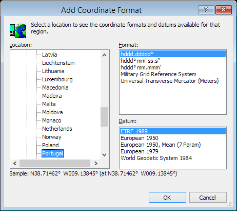 ExpertGPS is a batch coordinate converter for Portuguese GPS, GIS, and CAD coordinate formats.