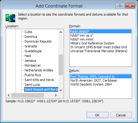 ExpertGPS is a batch coordinate converter for St. Vincentia GPS, GIS, and CAD coordinate formats.