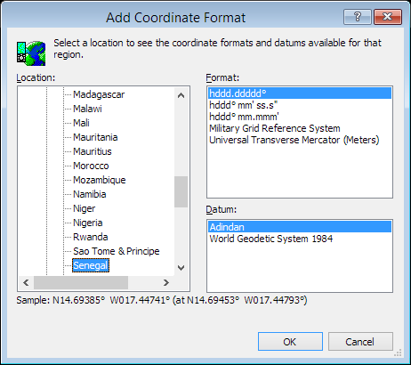 ExpertGPS is a batch coordinate converter for Senegalese GPS, GIS, and CAD coordinate formats.