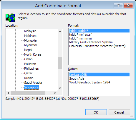 ExpertGPS is a batch coordinate converter for Singaporean GPS, GIS, and CAD coordinate formats.