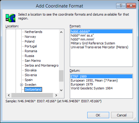 ExpertGPS is a batch coordinate converter for Swiss GPS, GIS, and CAD coordinate formats.