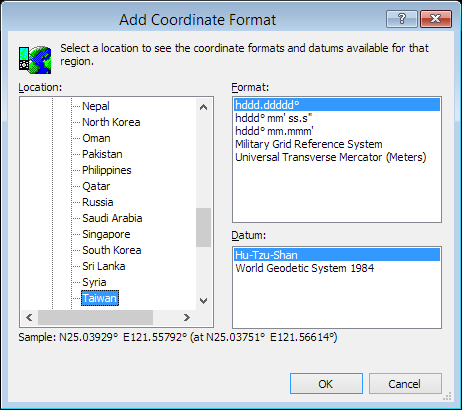 ExpertGPS is a batch coordinate converter for Taiwanese GPS, GIS, and CAD coordinate formats.