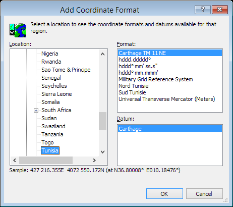 ExpertGPS is a batch coordinate converter for Tunisian GPS, GIS, and CAD coordinate formats.