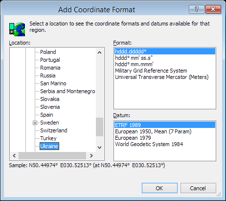 ExpertGPS is a batch coordinate converter for Ukrainian GPS, GIS, and CAD coordinate formats.