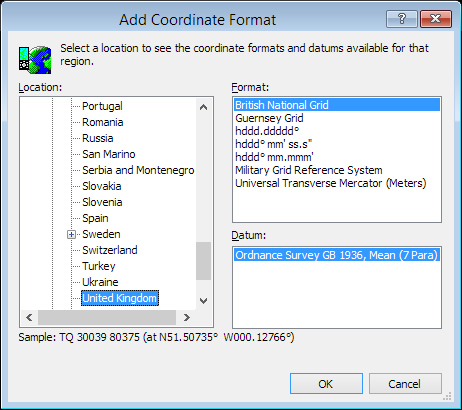 ExpertGPS is a batch coordinate converter for British GPS, GIS, and CAD coordinate formats.