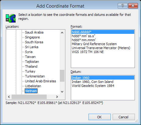 ExpertGPS is a batch coordinate converter for Vietnamese GPS, GIS, and CAD coordinate formats.