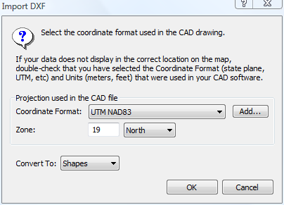 ExpertGPS Pro imports AutoCAD drawings in DXF and can send them to any GPS