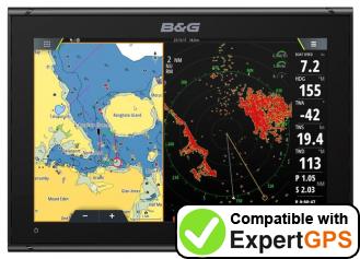 Download your B&G Vulcan 12 waypoints and tracklogs and create maps with ExpertGPS