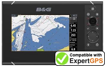 Download your B&G Zeus3 7 waypoints and tracklogs and create maps with ExpertGPS