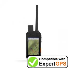 Download your Garmin Alpha 200i waypoints and tracklogs and create maps with ExpertGPS