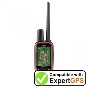 Download your Garmin Astro 320 waypoints and tracklogs and create maps with ExpertGPS